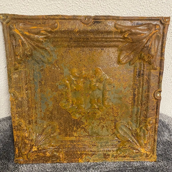 Vintage ceiling tiles. Set of 3. Free shipping! - Picture 4 of 4